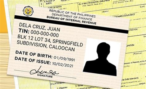 tin id assistance legit|BIR warns public vs illegal TIN card sellers .